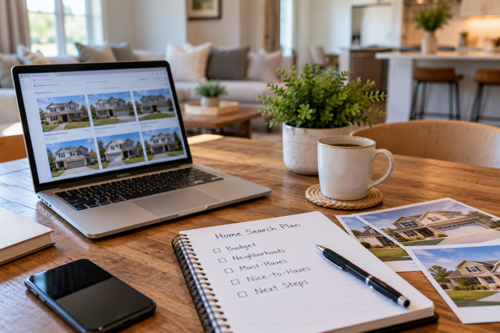 Home buying tips, home search preparation, Minnesota real estate, first-time homebuyers, home buying process