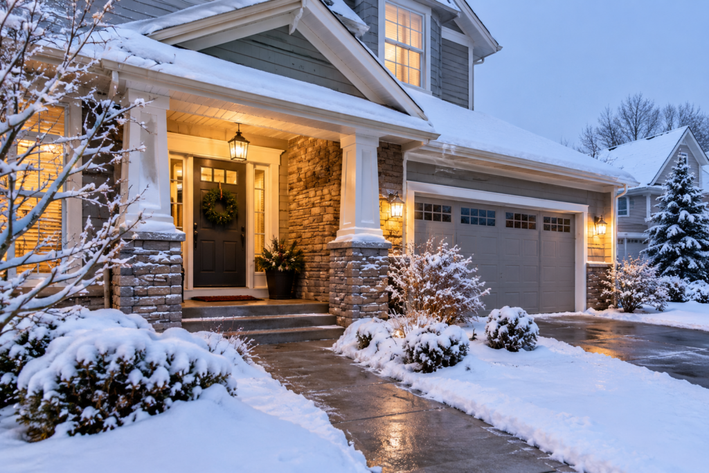Winter home selling, Minnesota real estate, winter curb appeal, home staging tips, selling a home in winter